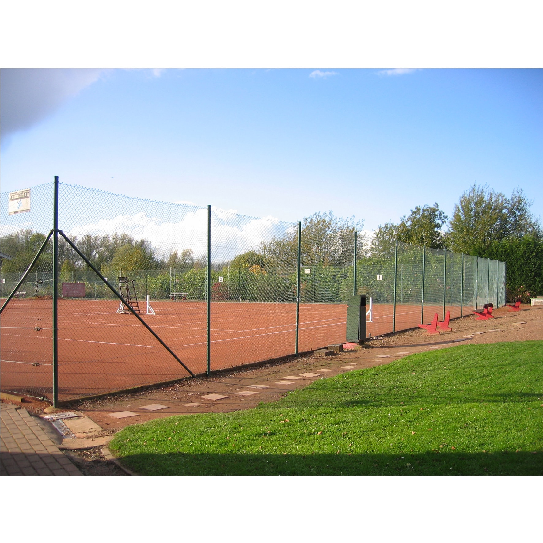 Terrains de Tennis - AFT Mons - 2011